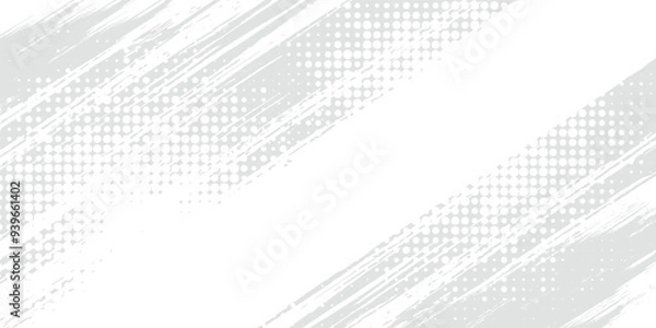 Fototapeta halftone on white background. Vector dots glitter or halftone glitter pattern texture Pop Art Style Background modern grunge grey arts modern