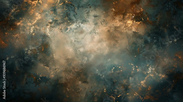 Obraz Moody Abstract Texture with Earthy Tones