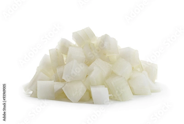 Obraz Cebula na biało