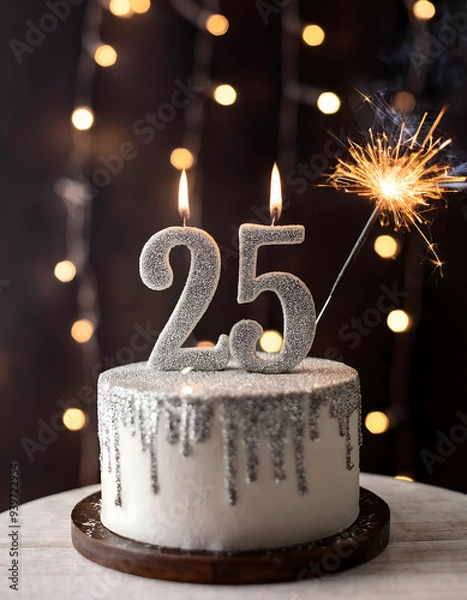 Obraz 25 th birthday 