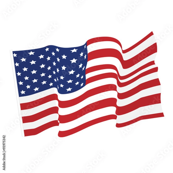 Fototapeta USA flag