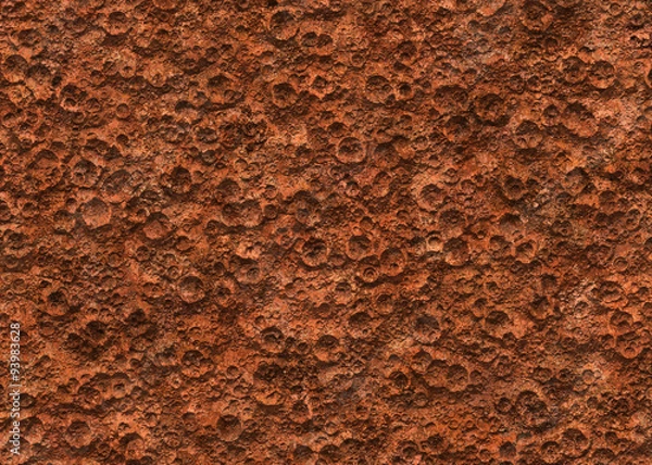 Obraz ground of mars crater texture surface