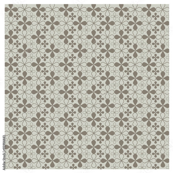 Obraz vector Pattern flower Vintage background