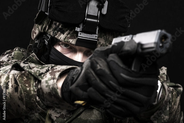 Fototapeta Russian armed forces