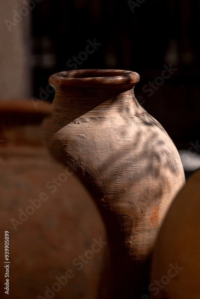 Obraz Ceramic clay pots, part of UAE heritage