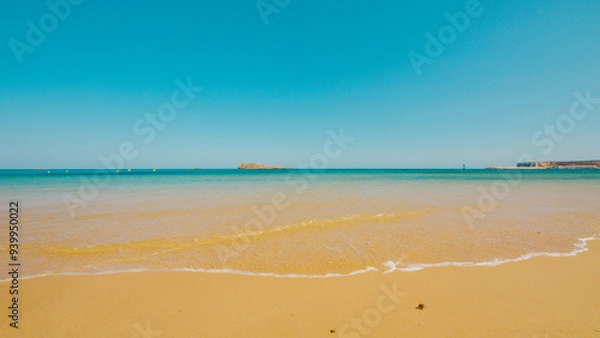Fototapeta Beautiful Algarve coast, Portugal, in summer
