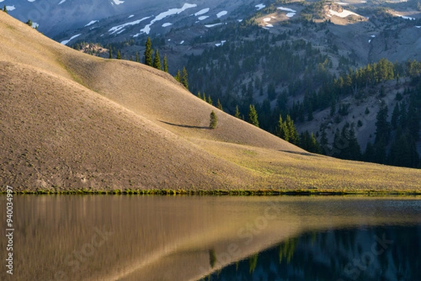 Obraz lake in the mountains