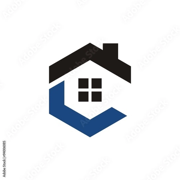 Fototapeta c contructing logos