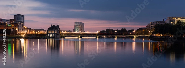 Obraz Limerick Skyline at Dusk