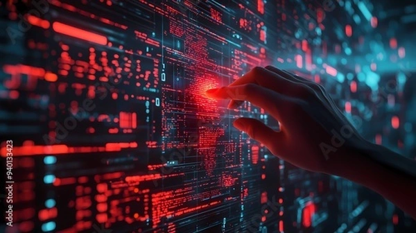 Fototapeta Human-Computer Interaction