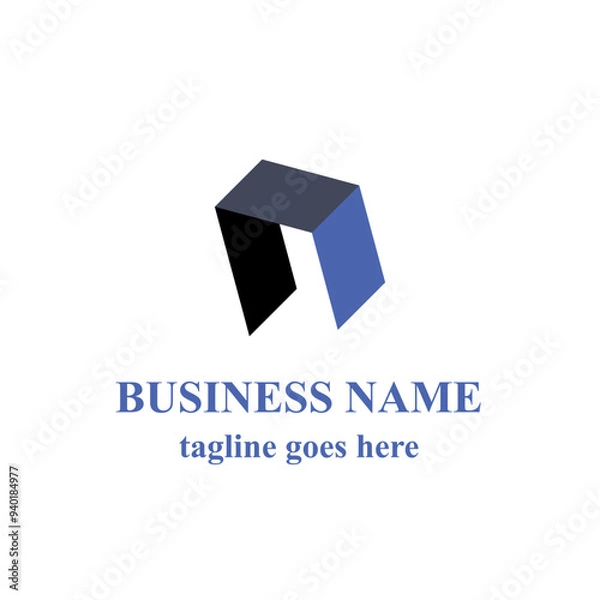 Fototapeta Illustration of Creative Initial N Vector Logo for Your Brand