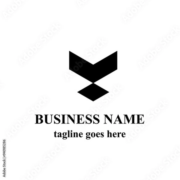 Fototapeta Illustration of Creative Initial Y Vector Logo for Your Brand