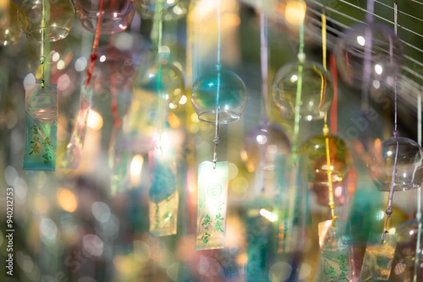 Obraz 宮地嶽神社　風鈴祭り