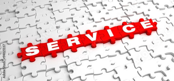 Fototapeta Service Jigsaw Puzzle