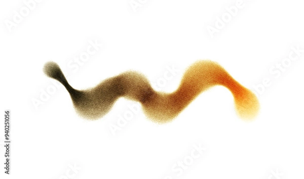 Obraz Whoosh lines curvy calligraphy Neon gradient texture bright lines texture, realistic cutout on transparent background. Spray gradient lines texture overlay.