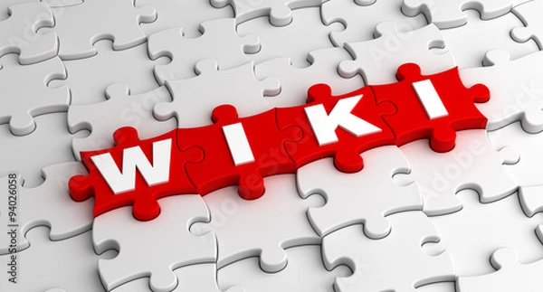 Obraz Wiki Jigsaw Puzzle