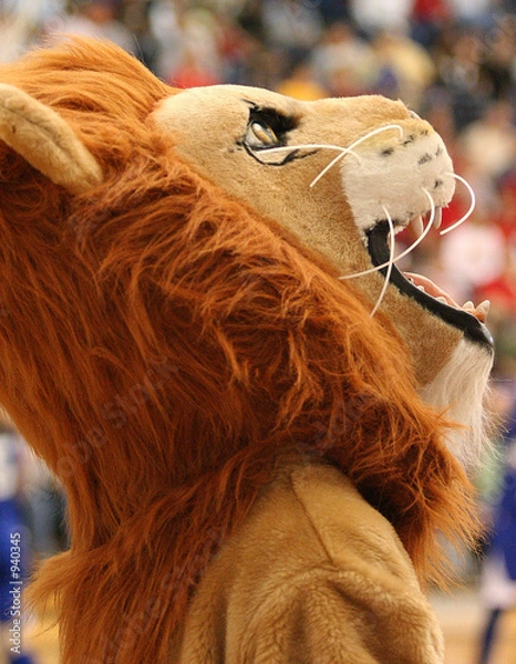 Obraz lion mascot