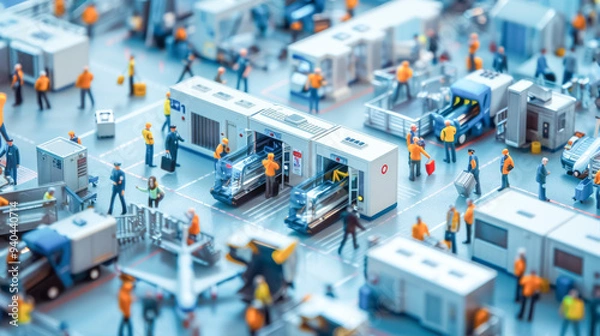 Obraz 空港（ミニチュア）