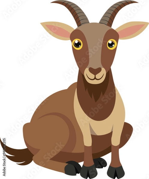 Obraz Goat vector