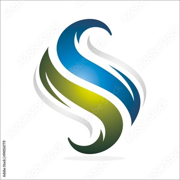 Obraz letter S modern