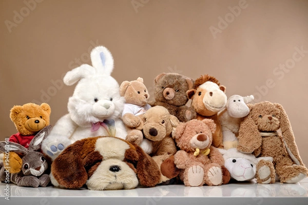 Fototapeta kuscheltiere