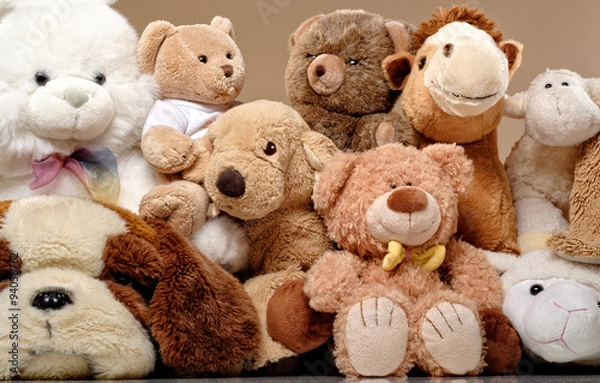 Fototapeta kuscheltiere