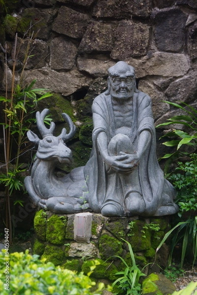 Obraz Ma-Cho Temple carving 1