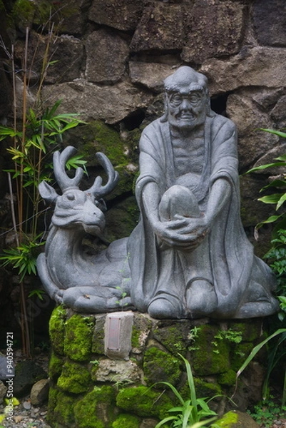 Obraz Ma-Cho Temple carving 4