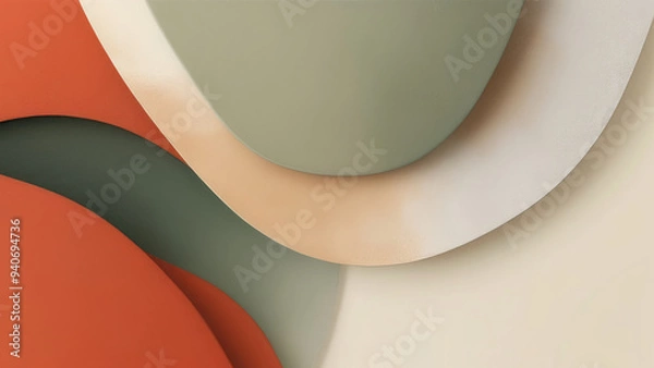 Obraz Earth Tones Beauty: Wallpaper and Background with Natural Colors