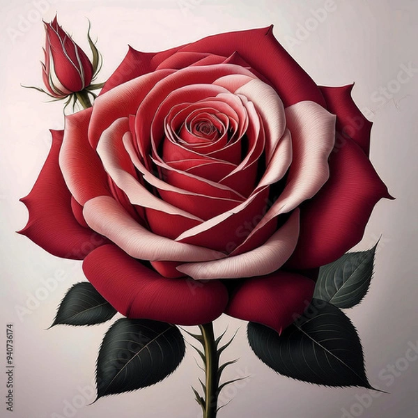 Fototapeta 빨간 장미