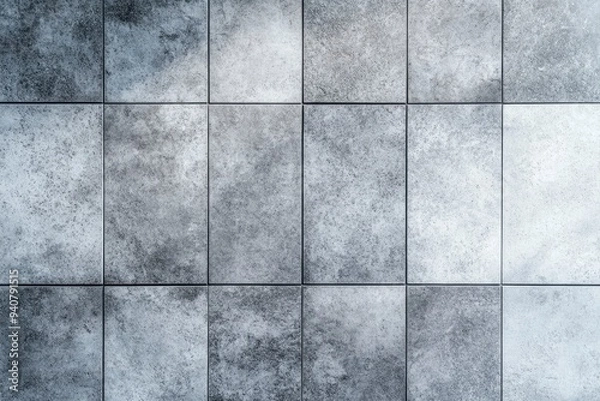 Fototapeta grey floor tiles surface, texture of the stone light gray. Background , ai
