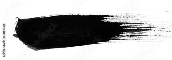 Fototapeta 붓터치 캘리그라피