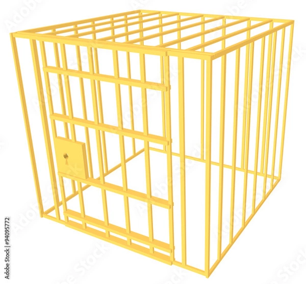 Fototapeta golden cage