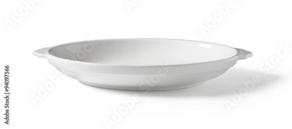 Obraz white plate