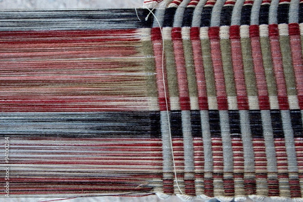 Fototapeta Proces tkania