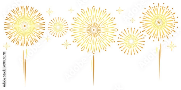 Fototapeta New year decoration. Element vector eps 10