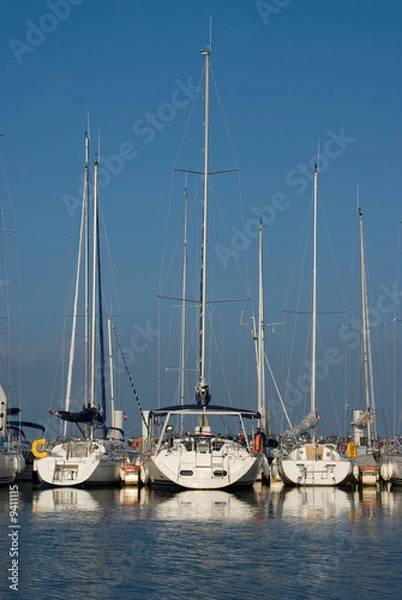 Fototapeta Sailing ships on a summer day