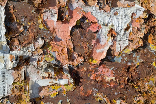 Fototapeta old metal surface