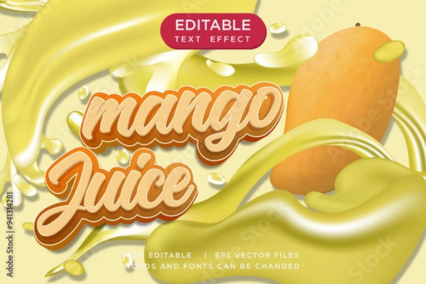 Fototapeta pop cartoon comic style editable text effect 