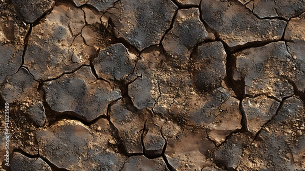 Fototapeta Soil texture background
