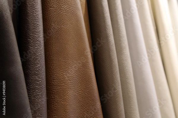 Obraz beautiful leather sheet texture background