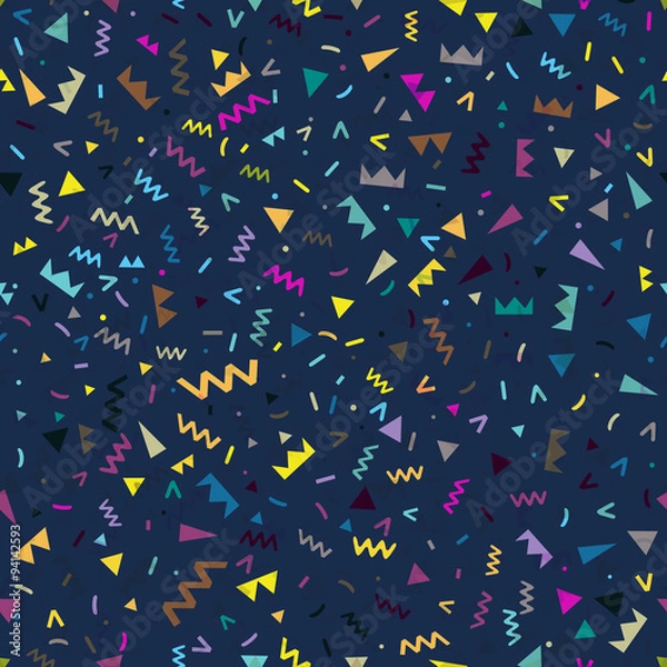 Fototapeta seamless background geometric shapes