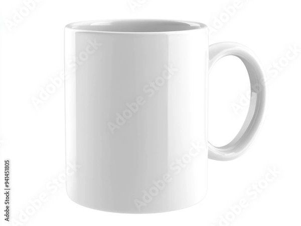 Obraz Elegant White Ceramic Mug
