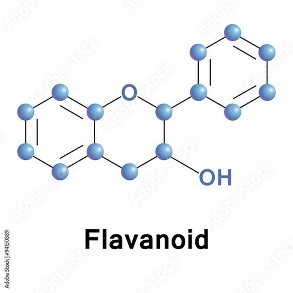 Fototapeta Flavonoid