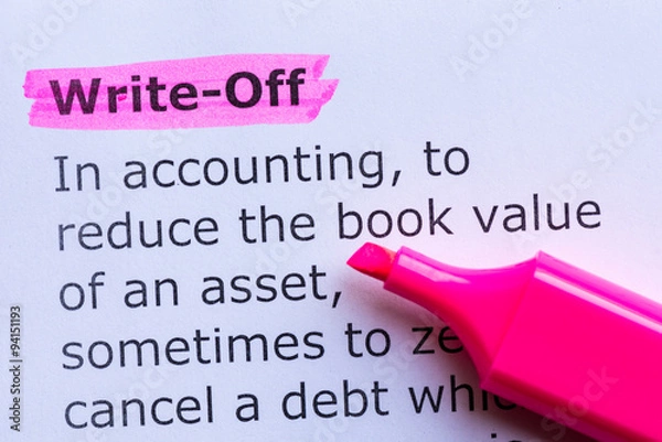 Obraz write off