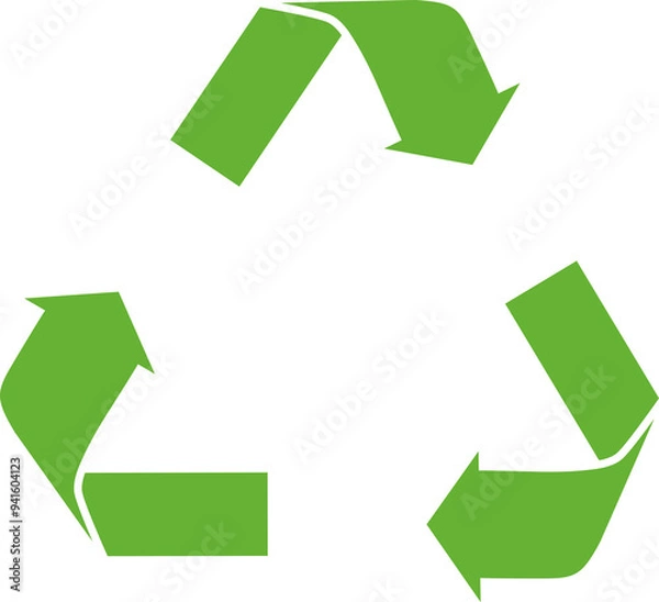 Obraz Recycling, Resource Recycling, Preference Crisis, Carbon Neutral, ESG Icon, Illustration