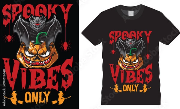 Fototapeta Grim Reaper with scythe spooky vibes only 