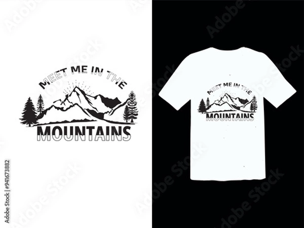 Fototapeta EXPLORE MORE, ADVENTURE, GRAPHIC T SHIRT VECTOR DESIGNS AND OTHER USES.