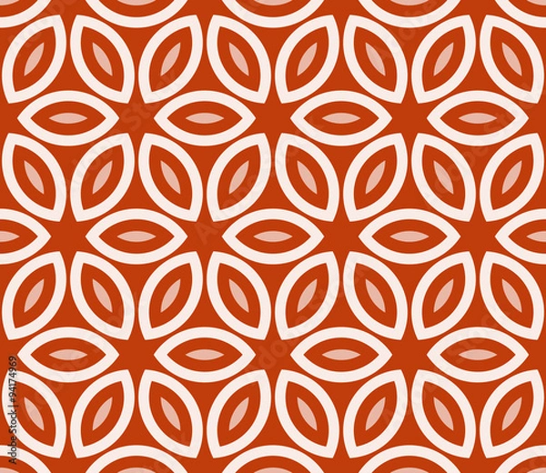 Obraz Seamless texture with geometric ornament.