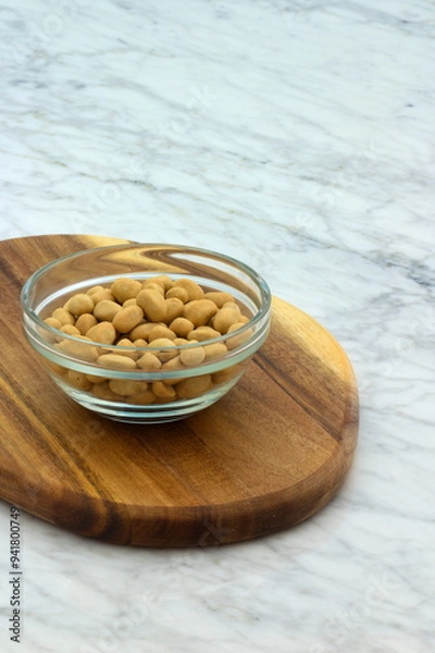 Obraz Confit Japanese peanuts